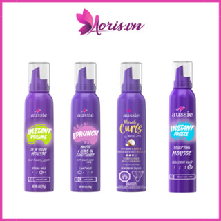 [Bill US] Xịt Mousse tạo kiểu tóc, làm phồng tóc và giữ nếp tóc Aussie - 170g