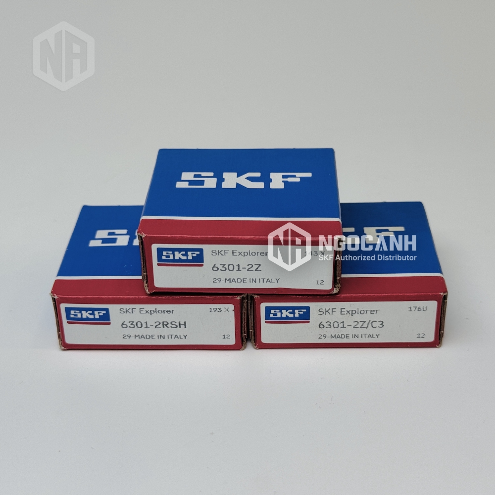 [GIÁ 1 CÁI] Vòng bi bạc đạn SKF 6301 12x37x12 mm - Vòng bi cầu - Đại lý uỷ quyền SKF - SKF Ngọc Anh