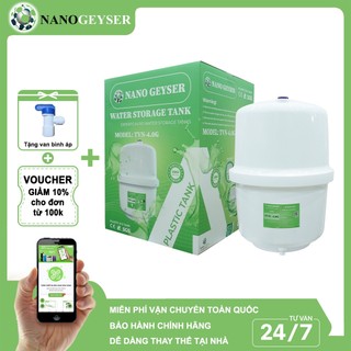  Bình áp máy lọc nước RO Tặng kèm van bình áp Bảo hành 2 năm 