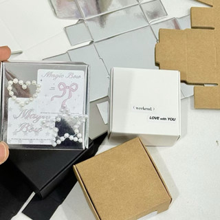  SET 5 HỘP GIẤY MINI BẠC SIZE 55x55x25mm 