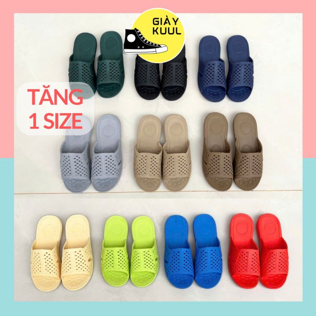 Dép tổ ong siêu nhẹ nam nữ EVA tăng 1 size | Dép tổ ong chính hãng Việt Nam | Giày KUUL