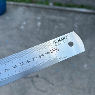 Thước lá C-Mart D0019-1000 1000mm
