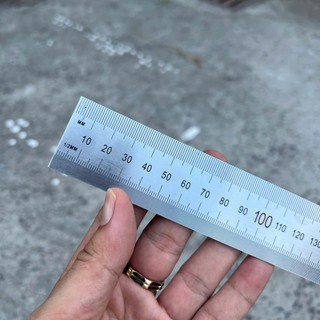Thước lá C-Mart D0019-1000 dài 1000mm (100cm) (1 mét)