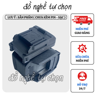 Bộ chuyển đổi, bộ gộp pin sử dụng 2 pin cùng lúc chân pin phổ thông 4cm tăng sức mạnh công cụ cực khỏe, tiện lợi