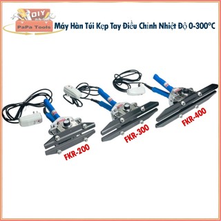   10mm   Máy hàn miệng túi kẹp tay FKR-200,FKR-300,FKR-400 PapaTools hàn các túi nhôm craft dày 