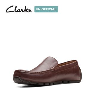 Giày Lười Da Nam Clarks - Oswick Plain