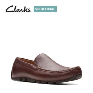 Giày Lười Da Nam Clarks - Oswick Plain