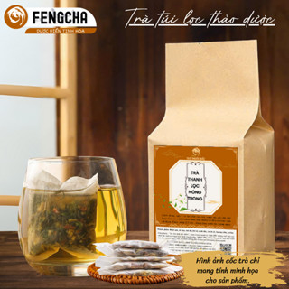 [Giải nóng trong] Trà thanh lọc cơ thể, giảm nóng trong Fengcha thanh nhiệt, thải độc gan , dạ dày, thận bịch 30 gói lọc
