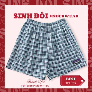 Quần short đùi nam kate loại 1 lưng thun vải mát mặc nhà mặc ngủ ngắn trên đầu gối thoải mái