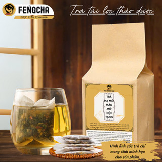 [Hạ mỡ máu] Trà hạ mỡ máu cholesterol, giảm mỡ nội tạng Fengcha đào thải ra ngoài toàn bộ mô mỡ xấu trong ngũ tạng