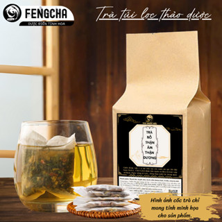 [BỔ THẬN ÂM DƯƠNG] Trà bổ thận Fengcha bổ thận âm , bổ thận dương , cân bằng âm dương trong thận bịch 30 gói lọc