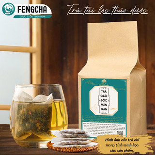   Hạ men gan  Trà hạ men gan Fengcha thải độc gan hạn men gan mỡ gan ngừa xơ gan bịch 30 gói lọc 