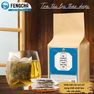   Mồ hôi tay chân  Trà chống mồ hôi hột mồ hôi chân tay Fengcha bịch 30 gói lọc 