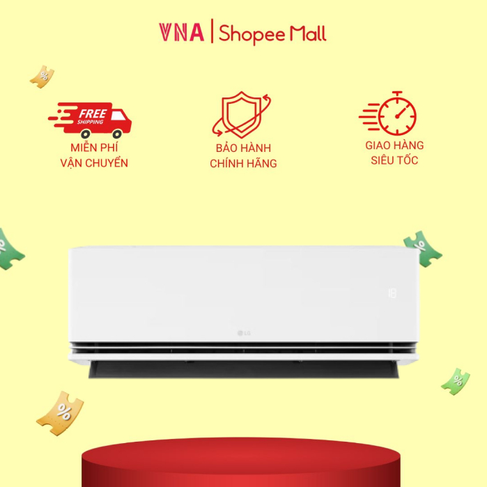 IEC12G1 - Điều hòa LG 1 chiều 12.000B BTU Inverter IEC12G1 - Chính hãng bảo hành 24 tháng