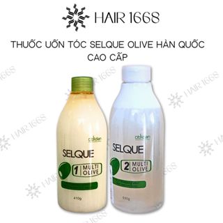  Cặp uốn tóc Olive Selque Obsidian hàn quốc cao cấp 410g 530g uốn nóng setting và uốn lạnh chính hãng 