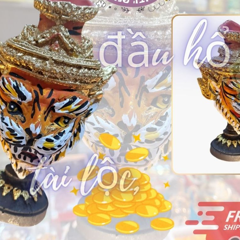 Tượng Điêu Khắc Thủ Công Đầ𝖚 𝕳ổ Mix Màu