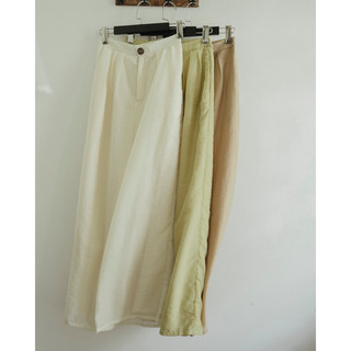   Gabyli Label  SẴN - Quần dài ống suông chất tơ sen - SEN CULOTTES 