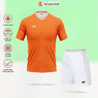 Áo Cầu Lông Japan, Áo Yonex Nổi Bật Chất Liệu Mát Nẻ Size M L XL XXL (481 cam)