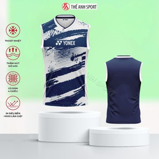  Áo cầu lông sát nách Áo Yonex balo thoáng mát thấm hút mồ hôi tốt  TA001  
