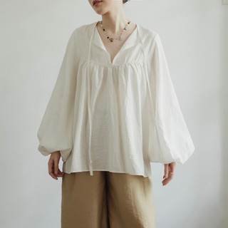   Gabyli Label  Áo babydoll tay phồng - ALMIRA BLOUSE 