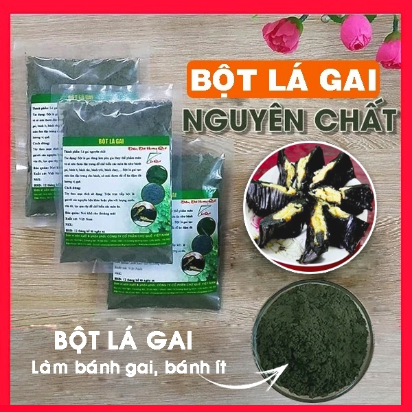 [FREESHIP 99K TOÀN QUỐC Bột lá gai 100% nguyên chất (Gói 50g) từ lá gai khô bột làm bánh gai bánh ít