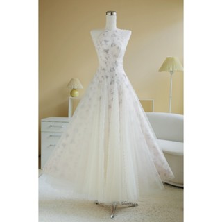 SÒ VINTAGE - VELETTA đầm yếm lưới phom xòe