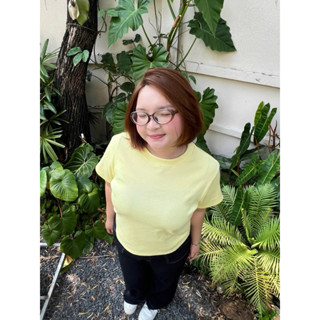 Áo thun bo gân Baby Tee Bigsize 60 - 95kg | May.bigsize