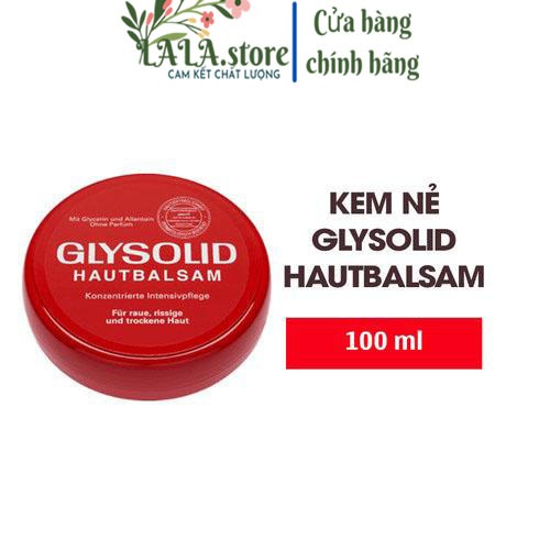 Kem nẻ Glysolid Hautbalsam 100 ml của Đức