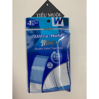  Băng dính dán tóc giả Trắng Xanh minis- 1 gói 36 cái 
