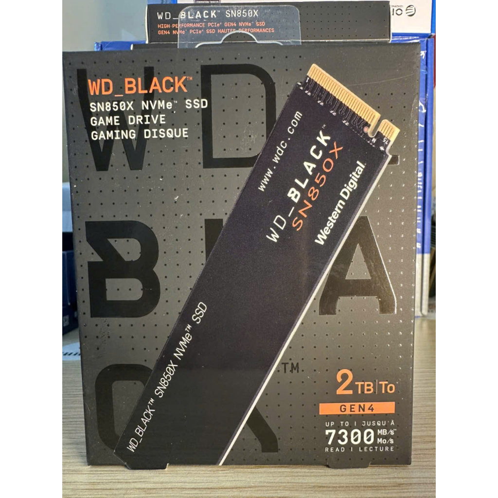 Ổ Cứng SSD WD Black SN850X 2TB M2 PCIe 4.0 WDS200T2X0E