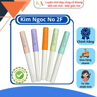 Bút Máy Kim Ngọc No2F Ngòi Lá Tre - Bút Máy Luyện Chữ Đẹp Cô Khang