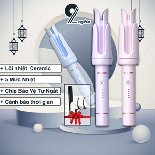 Máy uốn tóc tự động cao cấp bù ion- trục ceramic 32mm VietNam 9Light- Máy uốn xoăn chính hãng bảo hành 12 Tháng HCA01