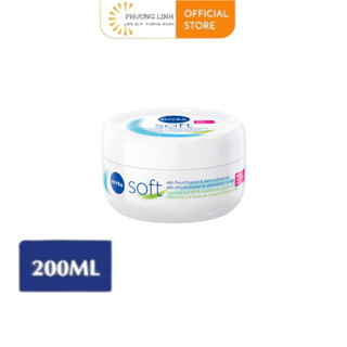 Kem dưỡng ẩm chuyên sâu Nivea Soft nhập khẩu Đức 200ml