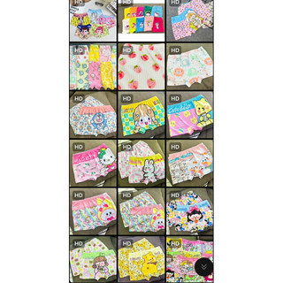 10 Quần Chip đùi thun lạnh 3D,Cotton cho bé nhỏ size 5-15kg