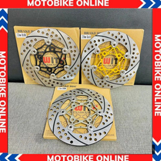  Đĩa thắng swit 220mm_ mẫu thái 4 lỗ thông dụng gắn được như zin nhiều dòng xe Sirius_wave100_wave110_Ab_Vissson_Fuled... 