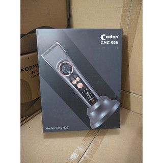 Tông Đơ Cắt Tóc Nam Codos, Tông đơ Codos 929 CHC, Tông Đơ Codos Hàn Quốc Cao Cấp, Có đế sạc