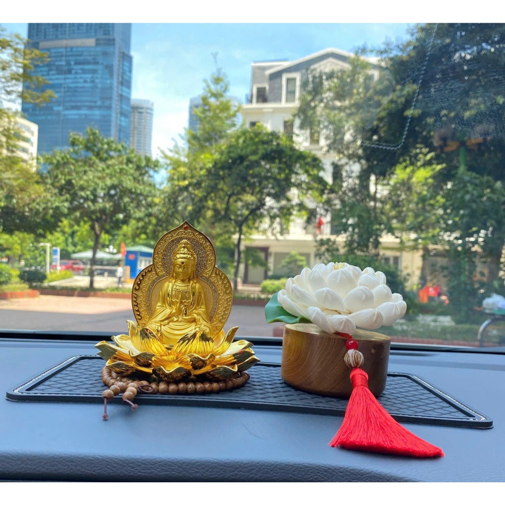 Tượng Phật Để Taplo Ô Tô , Phật Bà Quan Âm Để Xe Hơi, Adida Trang Trí Taplo , Di Lặc (ảnh đều là chụ
