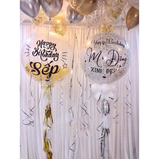 Bóng BoBo Trong Suốt Size 36"