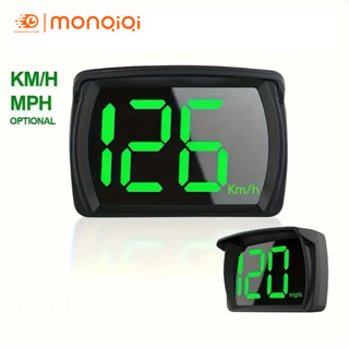 Màn hình hiển thị HUD ô tô KM / H MPH GPS Đồng hồ tốc độ kỹ thuật số có đèn LED Hiển thị phông chữ lớn cho ô tô, xe tải