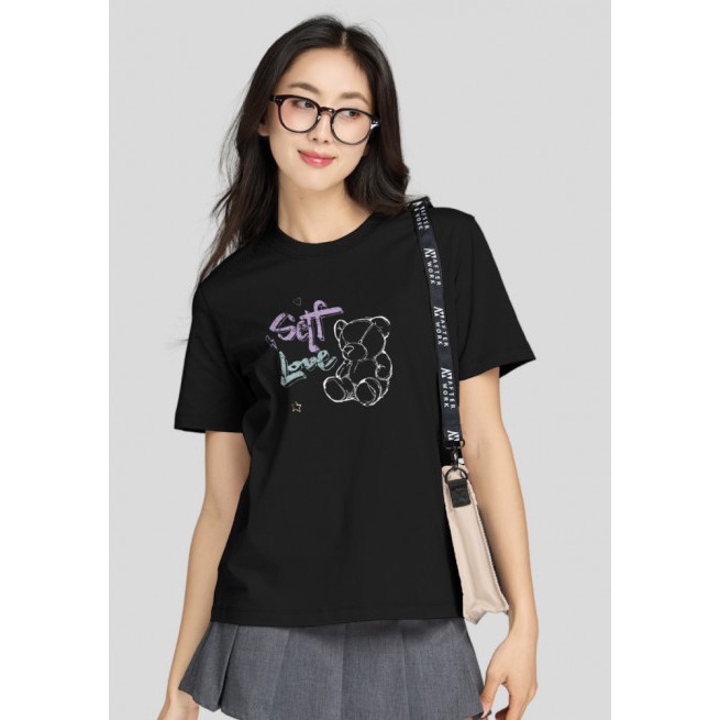 Áo thun hình in Idol K-pop phom vừa - Idol Kpop style T-shirt - LO25221102