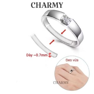 Miếng Đệm Điều Chỉnh Kích Thước Nhẫn PK144 - Đệm nhẫn bị rộng (Ko có keo) Giúp Điều chỉnh size nhẫn - Charmy
