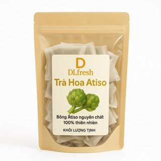 Trà Hoa Atiso Túi Lọc DLFresh - Giải Nhiệt, Mát Gan, Thanh Lọc Cơ Thể - Đặc Sản Đà Lạt