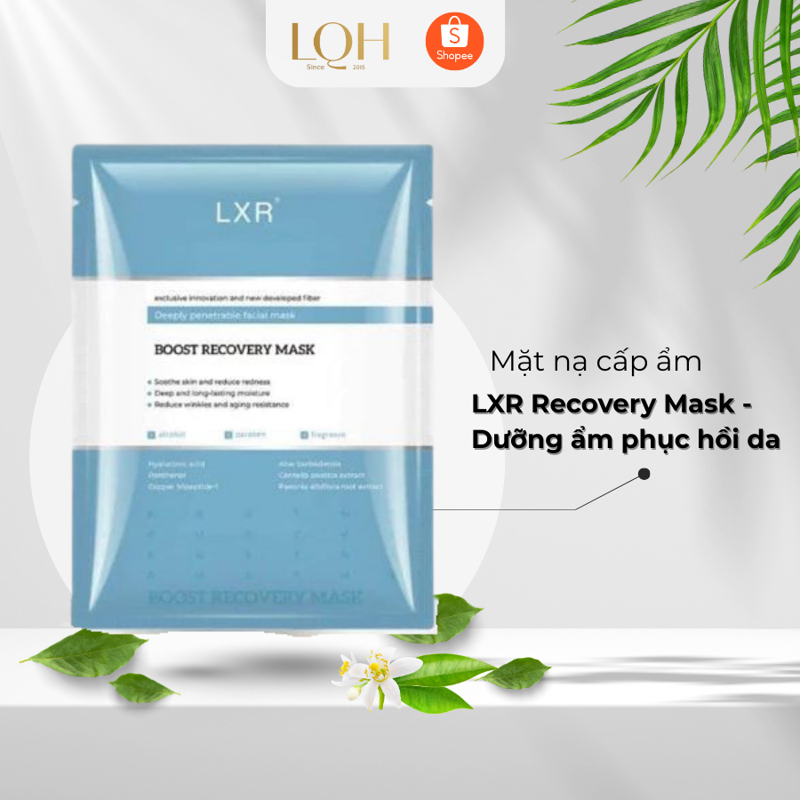 Mặt nạ LXR Recovery Mask - Dưỡng ẩm phục hồi da, bán lẻ theo miếng