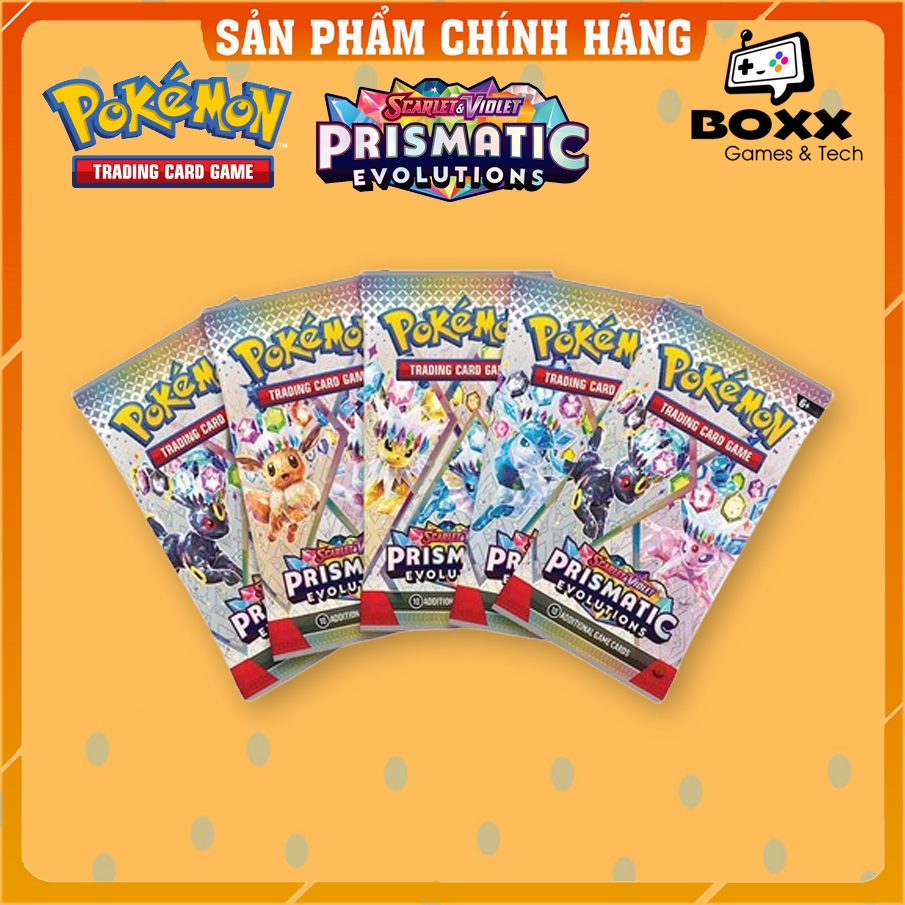 Pokemon TCG Scarlet & Violet Prismatic Evolutions chính hãng
