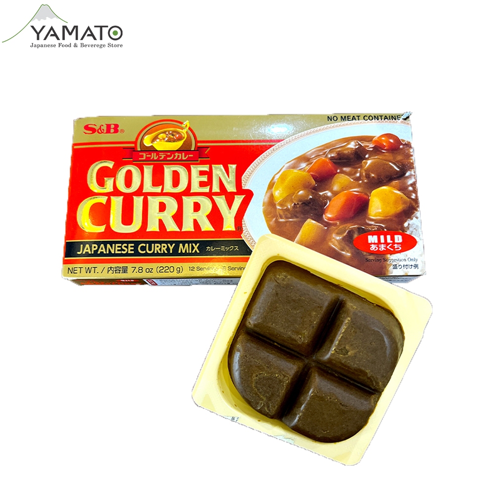 Viên Nấu Cà Ri Golden Curry Mild Nhật Bản S&B