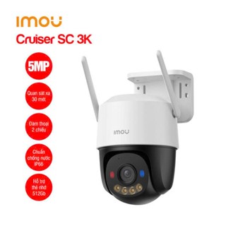 Camera Imou Cruiser K7FP 3MP/5MP, Báo động đèn, Quay quét 360 độ, Bảo hành chính hãng 2 năm