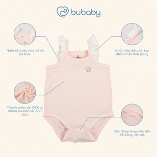 Body chip 2 dây Siro Bubaby cho bé gái từ sơ sinh
