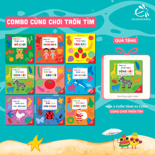 [BÌA CỨNG] Sách Ehon Tương Tác Cùng chơi trốn tìm 4: TRANG PHỤC - Ehon cho bé 0-6 tuổi