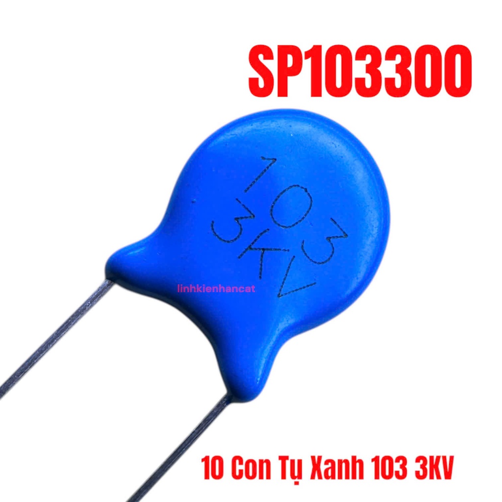 10 Con Tụ Xanh 103 3KV