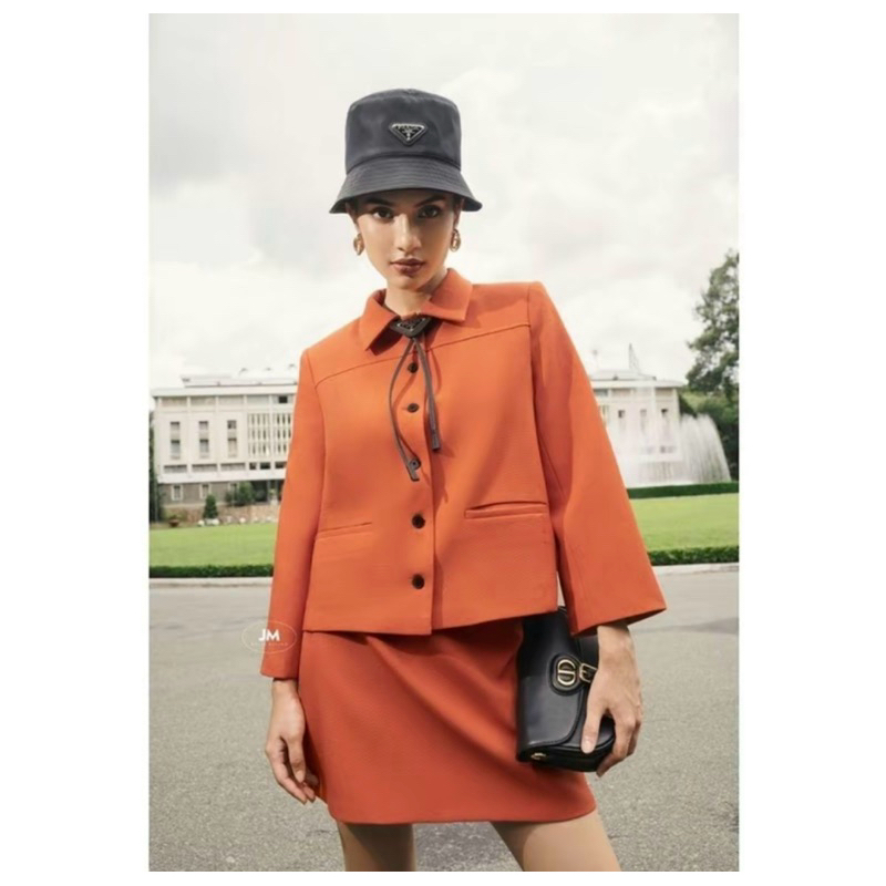 Set Blazer JM Dress Design cổ sen , tay lỡ (ko kèm phụ kiện)